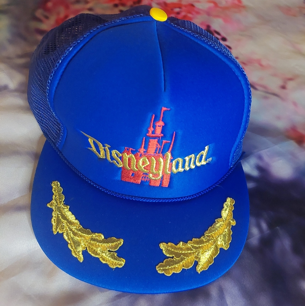 Vintage Disneyland Foam Trucker Snapback Hat